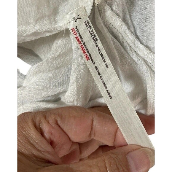 Free People Byzantina Solid Mini Dress Lace Raw Frayed Hem Back Side Cutouts XS - Picture 11 of 16